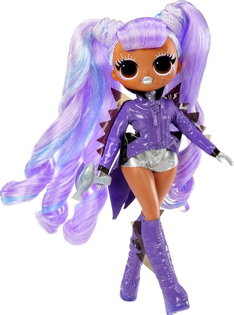 lol purple hair doll